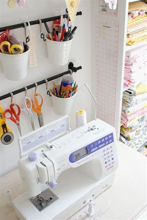 Craft Room {Messy Jesse}...ikea storage for above sewing machine ...