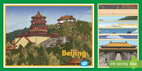 Colourful China Landmarks Photo Pack | Twinkl | KS1 | China