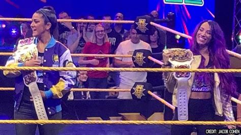 Sasha Banks and Bayley Make Surprise Appearance at NXT Tapings