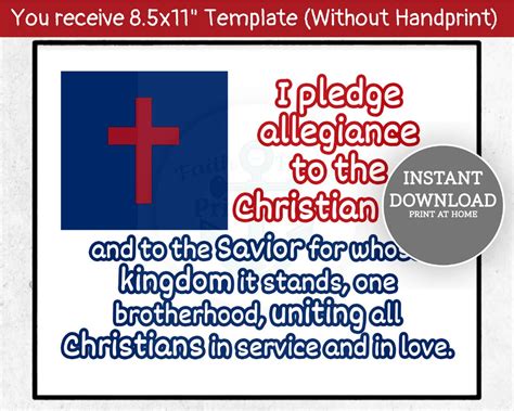 The Christian Flag Pledge (2024)