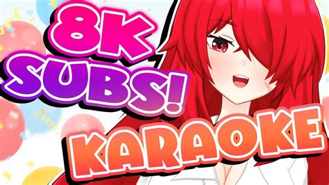 8K SUBSCRIBERS KARAOKE PARTY 】Time To Party!【 Vtuber EN 】🔴LIVE Stream Singing Multi Language ...