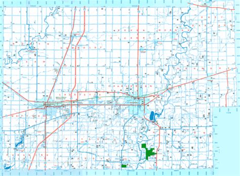 Coles County Map Illinois - Bank2home.com