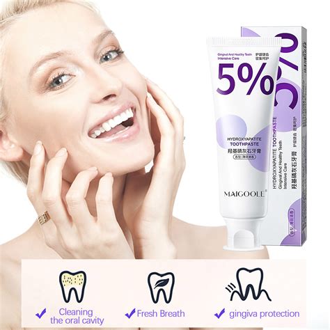 Penkiiy Hydroxyapatite Toothpaste, Remineralizing, Sensitive Teeth, Whitening Teeth,Prevention ...