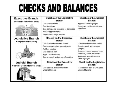 Checks and Balances - OCVS with Mrs. Silvers