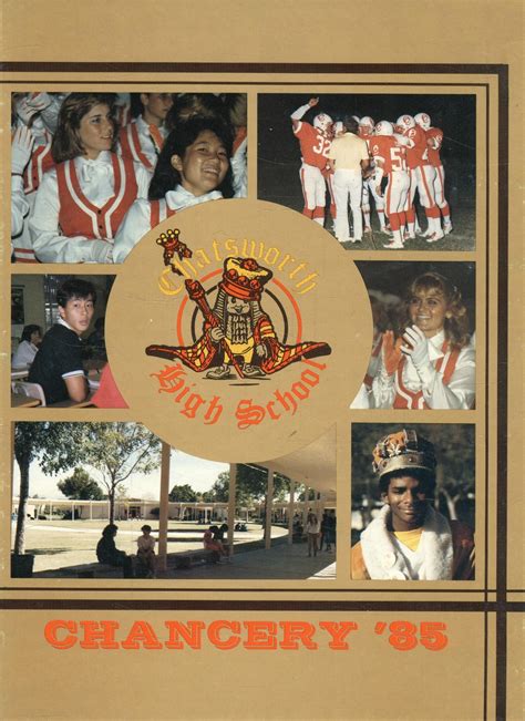 1985 yearbook from Chatsworth High School from Chatsworth, California