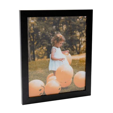 Modern 12x8 Black Picture Frame Wood 12 x 8 Poster Photo — Modern Memory Design Picture frames