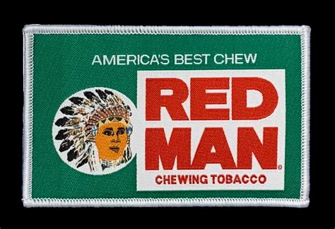 VINTAGE STYLE RED MAN CHEWING TOBACCO PATCH – ABC PATCHES