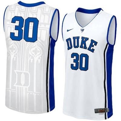 Nike Duke Blue Devils #30 Men's Swingman Aerographic Elite Basketball ...