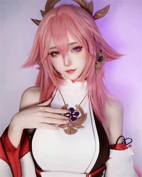 Yae Miko Cosplay by nanno_cos - 9GAG