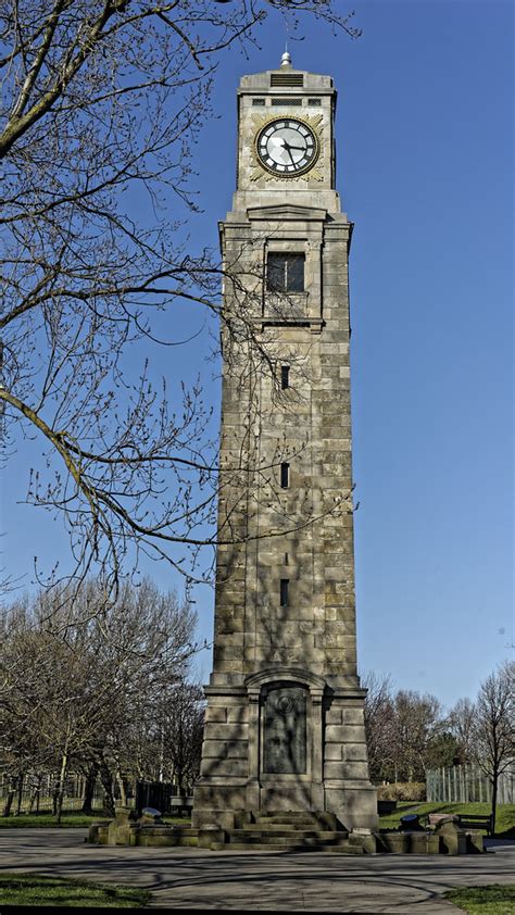 Cocker Tower, Stanley Park, Blackpool | The clock tower was … | Flickr