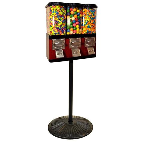 Triple Pod Candy Gumball Machine with Retro Stand – Gumball.com