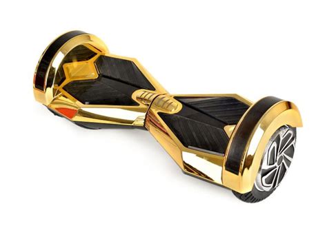 Gold 8" Chrome Swegway Hoverboard (Bluetooth) – iSwegway