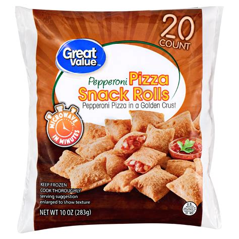 Great Value Frozen Pizza Snack Rolls, Pepperoni, 10 oz, 20 Count – Walmart Inventory Checker ...