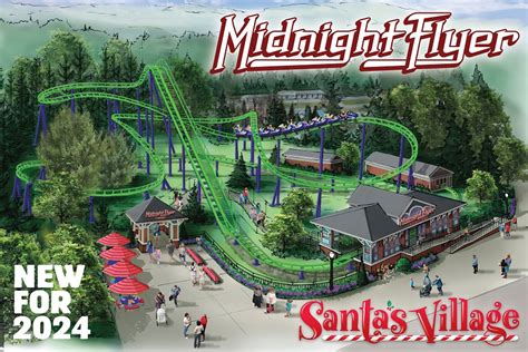 Santa’s Village Unveils New Midnight Flyer Details - Coaster101