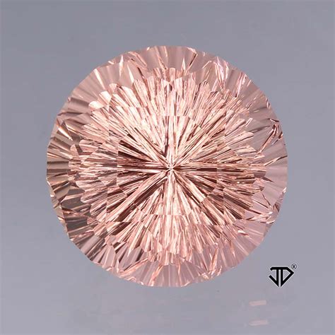 Morganite Concave Cut 23.40 carats | John Dyer Gems