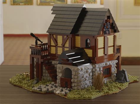 LEGO® MOC Medieval House #2 (Inn) | PDF instructions (NO PARTS)