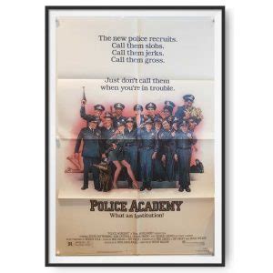 Police Academy (1984) US One Sheet Poster - Cinema Poster Gallery