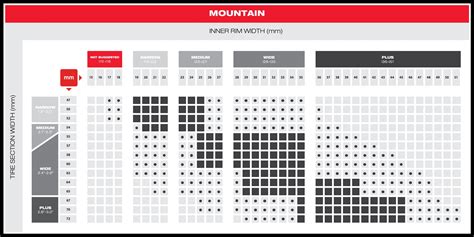 Tire & Rim Fit Chart – WTB