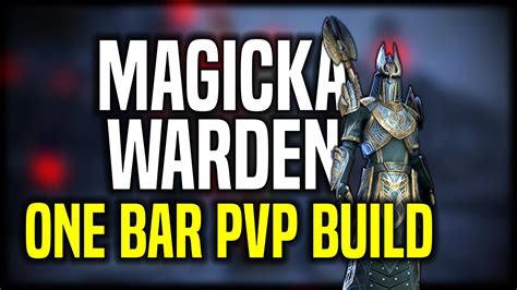 ESO One Bar PvP Magicka Warden Build - Deltia's Gaming