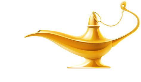 Aladdin's Magic Lamp Genie The Magic Lamp Jinn - oil lamp png download ...