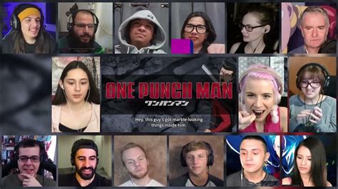 One Punch Man Season 1 Episode 11 Reaction Mashup | ワンパンマン - YouTube