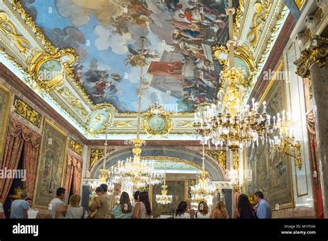 Royal Palace Madrid Interior High Resolution Stock Photography and ...