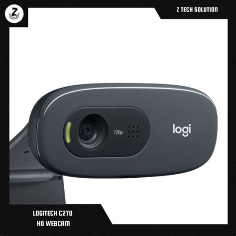 LOGITECH C270 HD WEBCAM – Z TECH SOLUTION | WORLD OF GAMERS