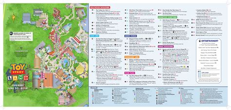 PHOTOS: Toy Story Land Added to Updated Guide Map for Disney's Hollywood Studios - Blog Mickey