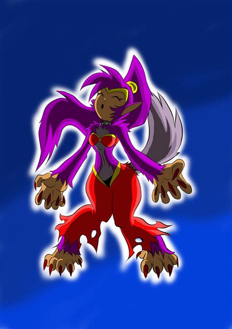 Werewolf Shantae by SilverBulletProof on DeviantArt