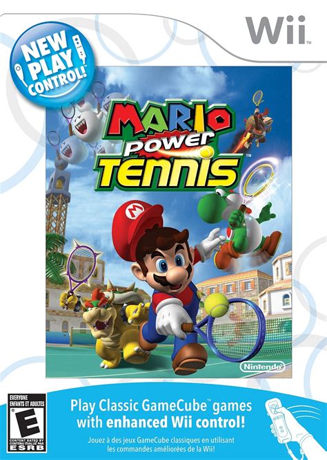 Juegos de Wii: (Wii) Mario Power Tennis (1.44 Gb)(Ntsc)(Mega)