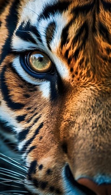 Premium Photo | Eye of the tiger wallpapers