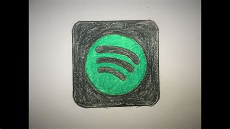 How to Draw the Spotify App Logo (Easy) - YouTube