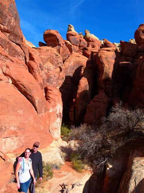 Here and There: Fiery Furnace, Arches National Park