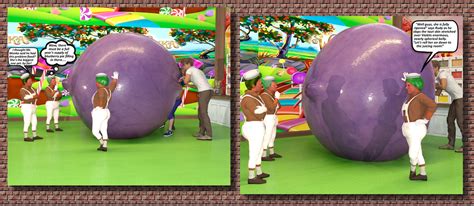 Violet Beauregarde- BlueBerry Inflation Scene 14 by TNT-3D on DeviantArt