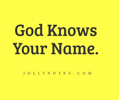 God Knows Your Name: 21 Encouraging Bible Verses About God Knowing Your ...