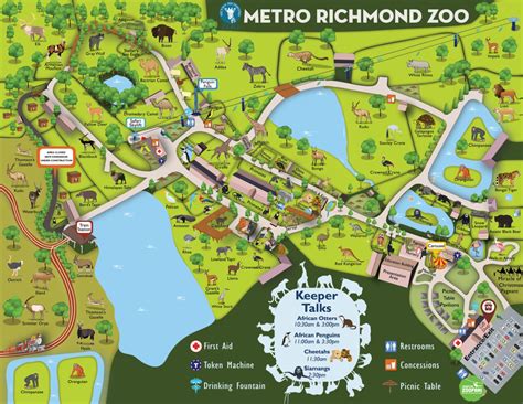 Map - Metro Richmond Zoo