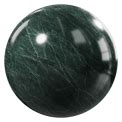 Honed Empress Marble Texture, Green - Poliigon