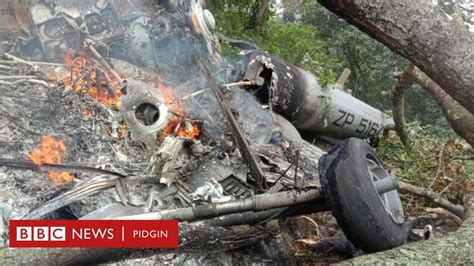 Bipin Rawat: India top general dey for helicopter crash - Wetin we sabi - BBC News Pidgin