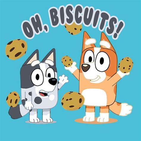 Bluey Oh Biscuits | Cartoon kids, Kids shows, Heeler puppies