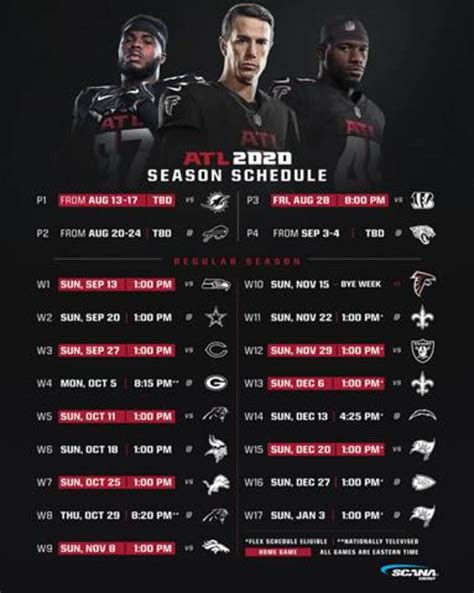 Demi will tell you: The Atlanta Falcons have a tough 2020 NFL schedule ...