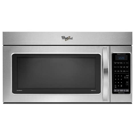 Whirlpool Gold 1.8 cu ft Over-the-Range Convection Microwave (Stainless ...