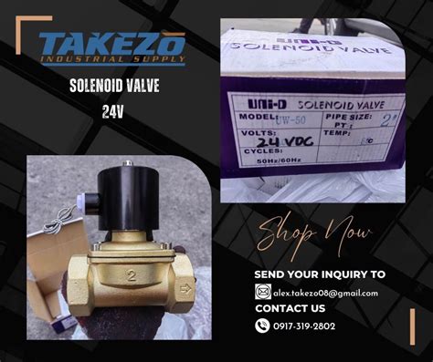 SOLENOID VALVE 24V, Commercial & Industrial, Industrial Equipment on ...