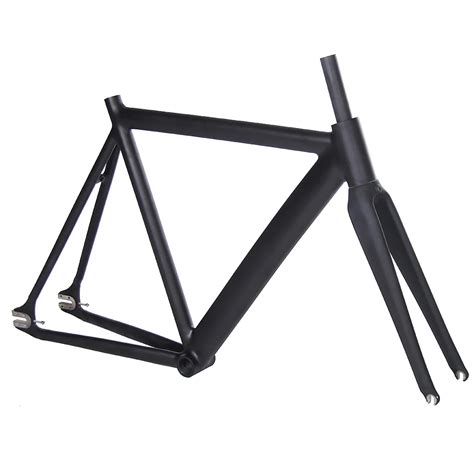 700C Fixed Gear Bike Frame Aluminum Alloy Bike Frame 54cm Smooth ...