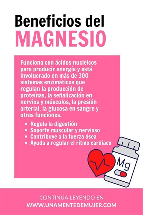 Beneficios del Citrato de Magnesio | Citrato de magnesio, Beneficios de magnesio, Consejos para ...