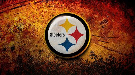 Pittsburgh Steelers With Background Of Yellow Red And Black HD Steelers Wallpapers | HD ...