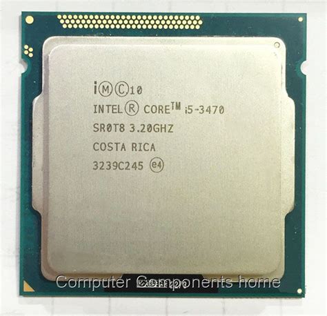 Original intel Core I5 3470 I5 3470 3.2GHz Quad-Core LGA 1155 L3 Cache ...