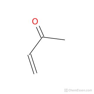 METHYL VINYL KETONE Structure - C4H6O - Over 100 million chemical compounds | CCDDS