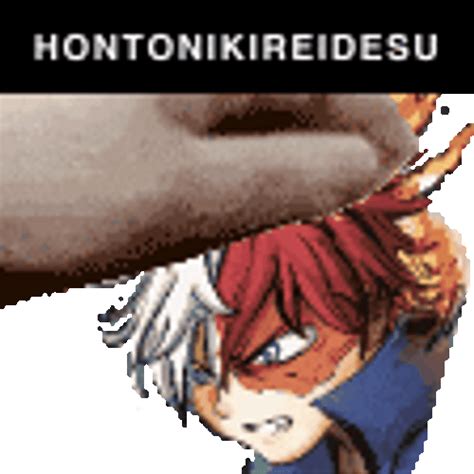 Funny Mha Shoto Todoroki GIF - UINona GIFs