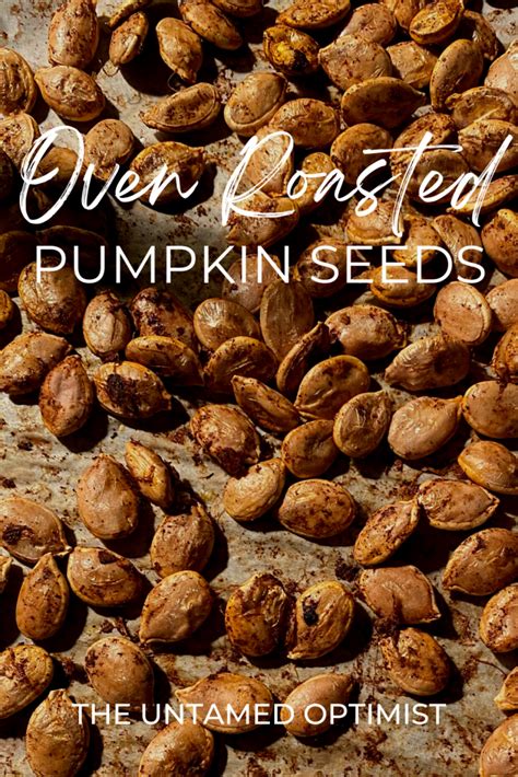 Oven Roasted Pumpkin Seeds