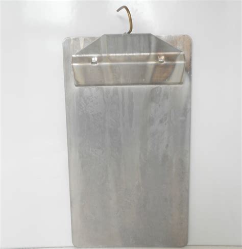 Vintage Retro Industrial Metal Clipboard Aluminum Everflex Hospital Clipboard – Haute Juice